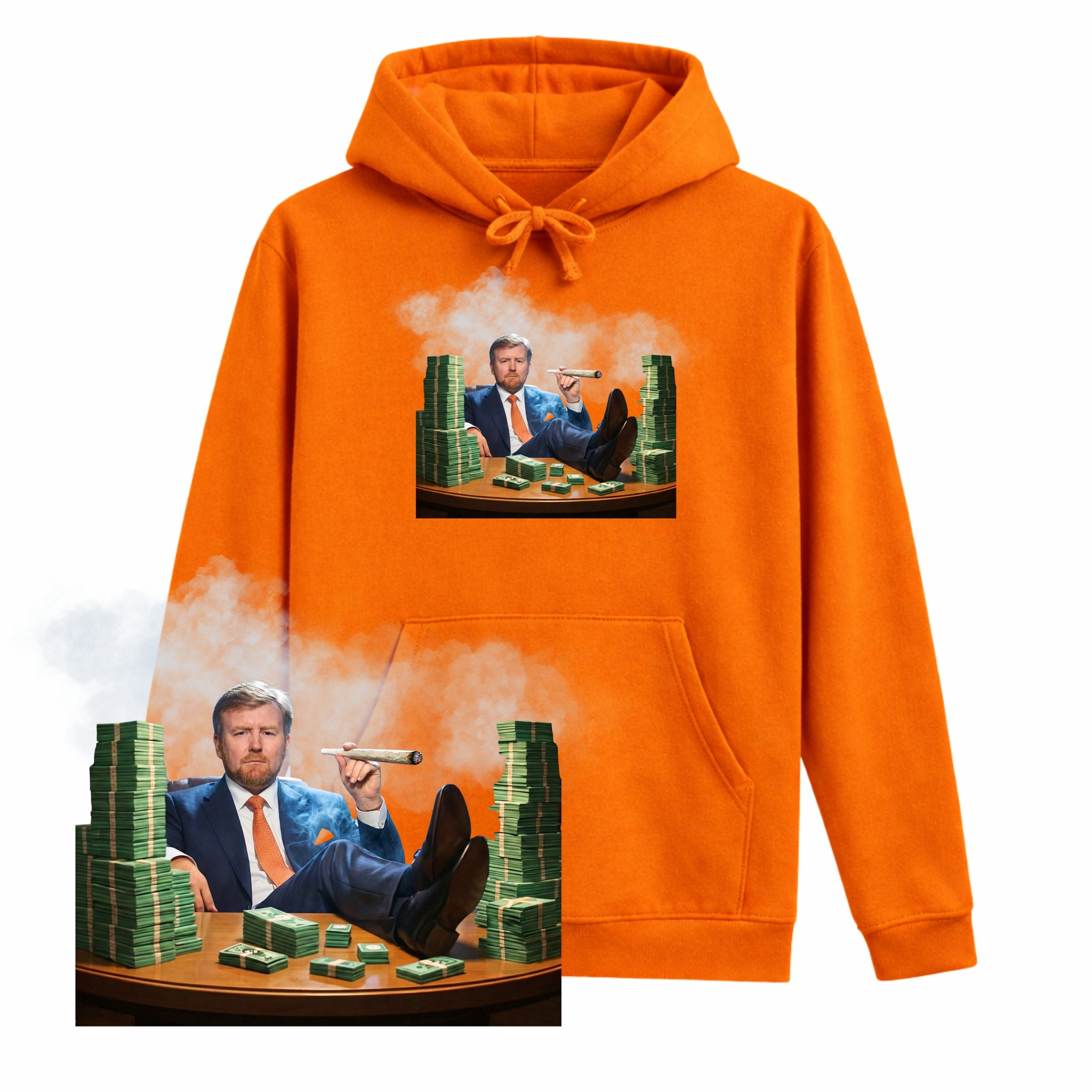 Willem Pootjes Omhoog Hoodie